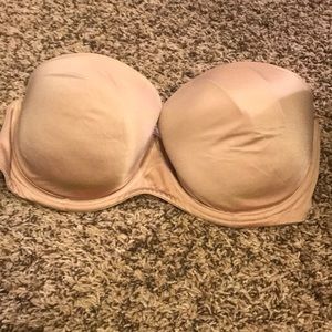 Strapless bra